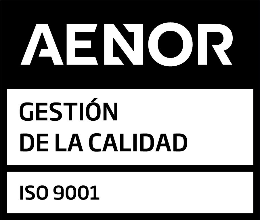 AENOR Empresa Registrada - ISO 9001